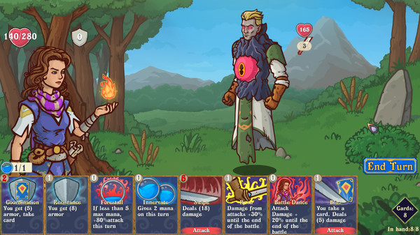 Скриншот из Card Brawl