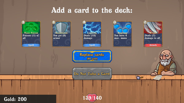 Скриншот из Card Brawl