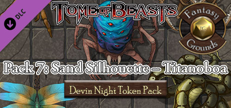 Fantasy Grounds - Devin Night Pack Tome of Beasts pack 7 (Token Pack)