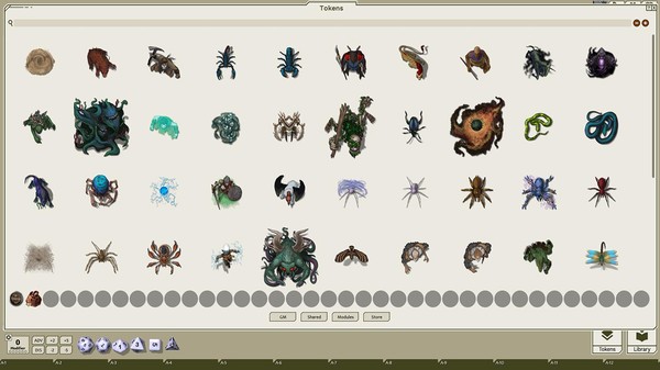 Скриншот из Fantasy Grounds - Devin Night Pack Tome of Beasts pack 7 (Token Pack)