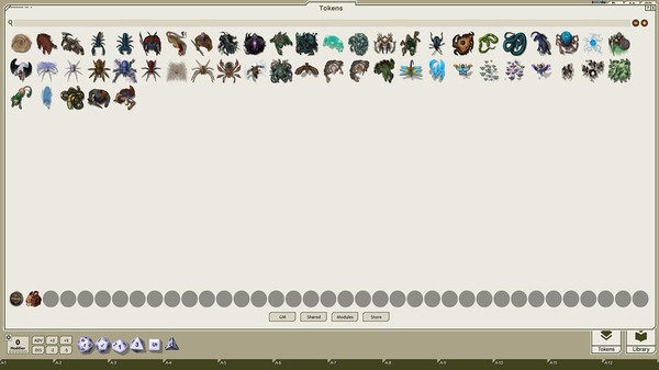 Скриншот из Fantasy Grounds - Devin Night Pack Tome of Beasts pack 7 (Token Pack)