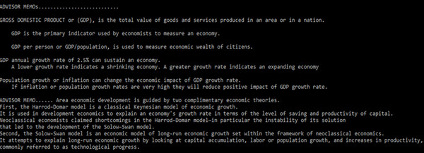 Area Cooperation Economic Simulation: North Korea (ACES) requirements