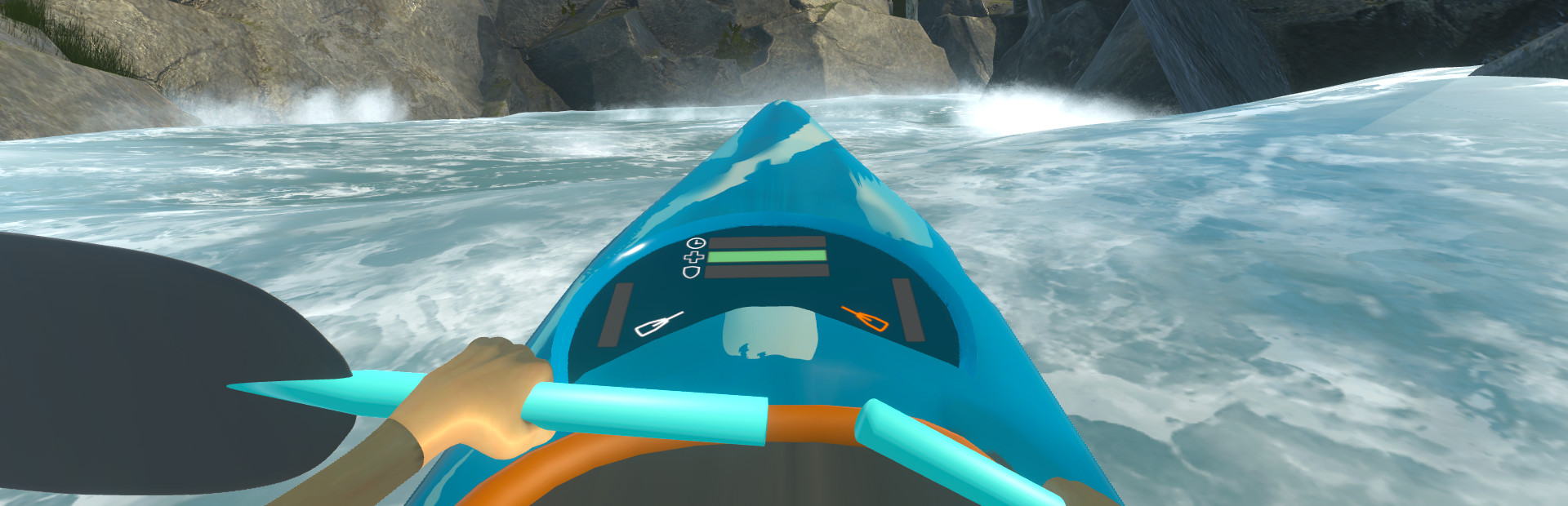 DownStream: VR Whitewater Kayaking