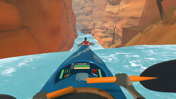 DownStream: VR Whitewater Kayaking game for windows Pc 1