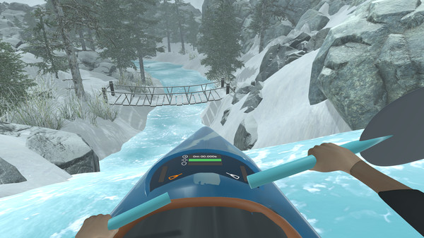 DownStream: VR Whitewater Kayaking for linux