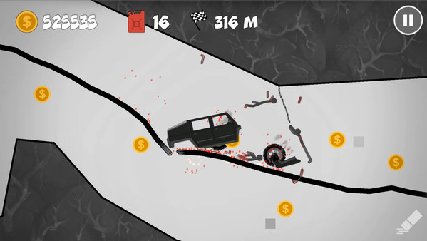 Скриншот из Stickman Racer Road Draw 2