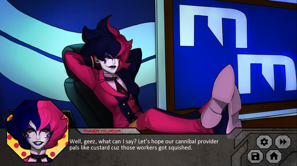 Cannibal Lottery - Dystopian Visual Novel game for Linux 1