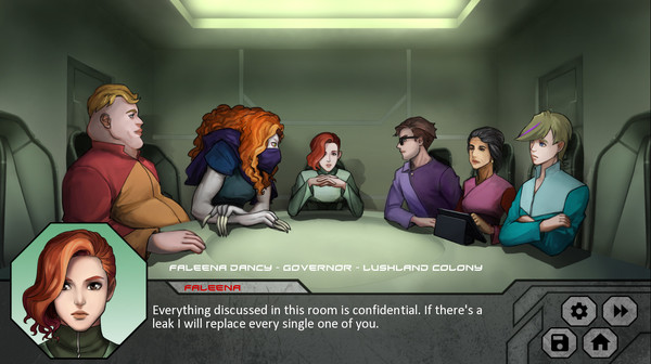 Cannibal Lottery - Dystopian Visual Novel for linux