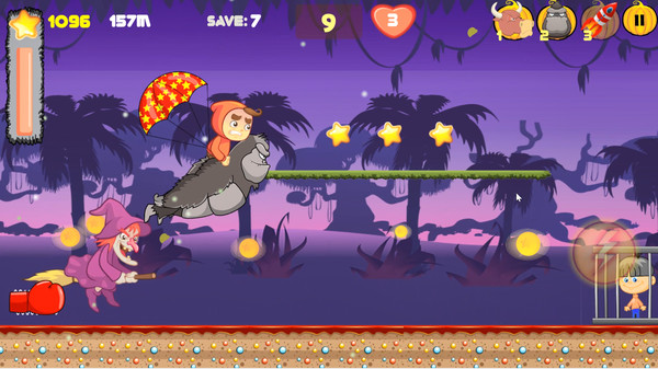 Скриншот из Halloween run adventure for Run, chicken, run!