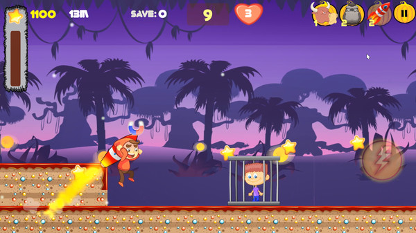 Скриншот из Halloween run adventure for Run, chicken, run!