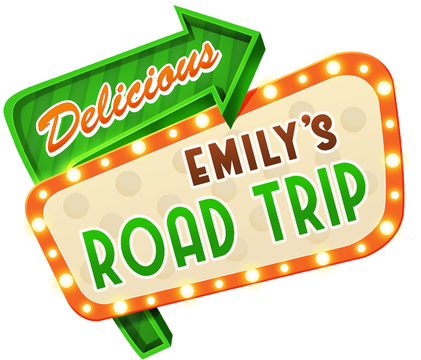 Delicious - Emily's Road Trip Logo