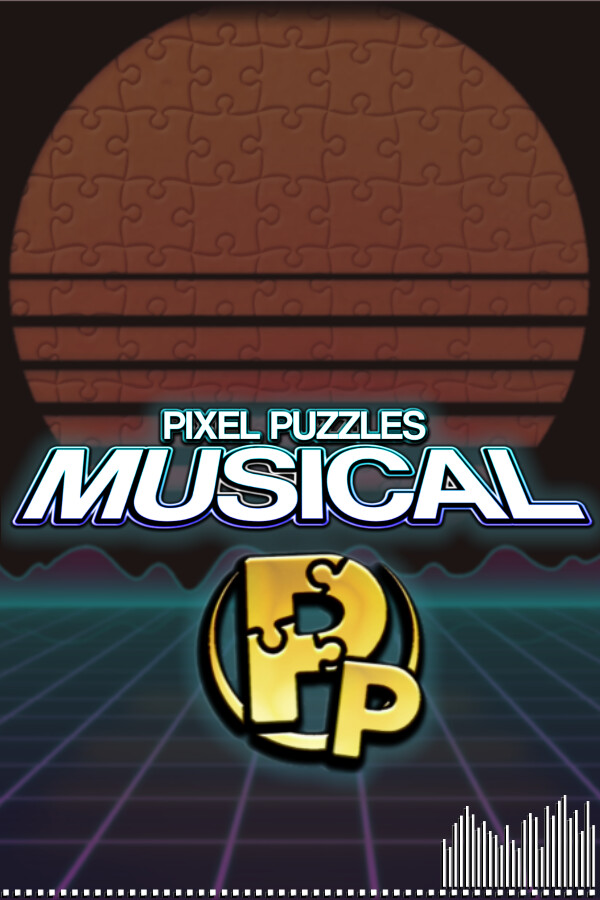 Steam portrait for Pixel Puzzles Musical.
