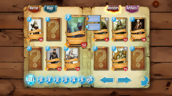 Скриншот из Card Adventures