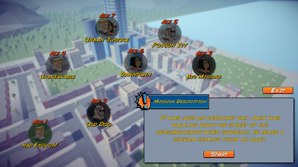 Urban Justice game for windows Pc 1