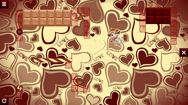 Chocolate makes you happy: Valentine's Day game for windows Pc 1