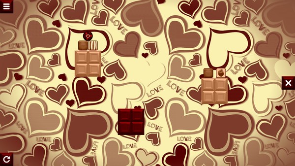 Chocolate makes you happy: Valentine's Day game for Linux 1