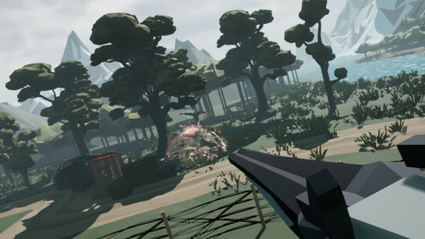 Скриншот из Last Line VR: A Zombie Defense Game