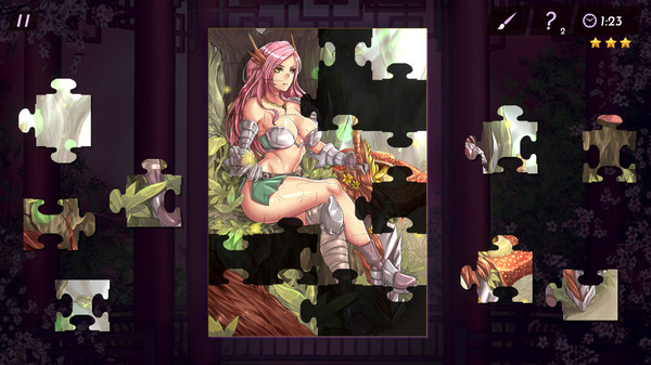 Hentai Jigsaw Puzzle game for Linux 1