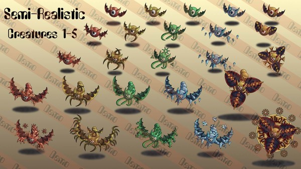 【图】RPG Maker MV – Monster Evolutions: Battler Pack 1(截图3) 【图】RPG Maker MV – Monster Evolutions: Battler Pack 1(截图3)