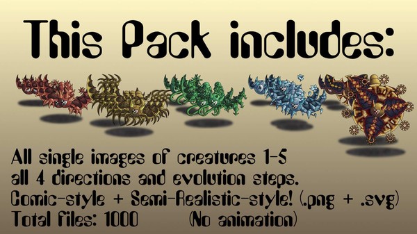 【图】RPG Maker MV – Monster Evolutions: Battler Pack 1(截图1) 【图】RPG Maker MV – Monster Evolutions: Battler Pack 1(截图1)
