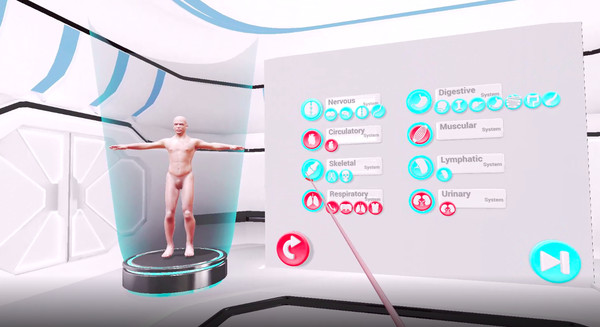 Скриншот из VRLab Academy: Anatomy VR