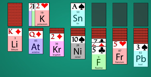 Solitaire: Learn Chemistry game for Linux 1