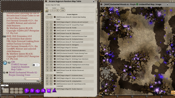 Скриншот из Fantasy Grounds - Meanders Map Pack: Arcane Augurum (Map Pack)