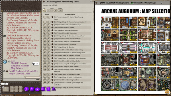 Скриншот из Fantasy Grounds - Meanders Map Pack: Arcane Augurum (Map Pack)