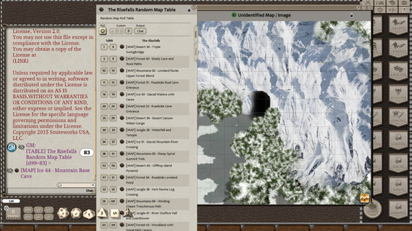 Скриншот из Fantasy Grounds - Meanders Map Pack: The Risefalls (Map Pack)