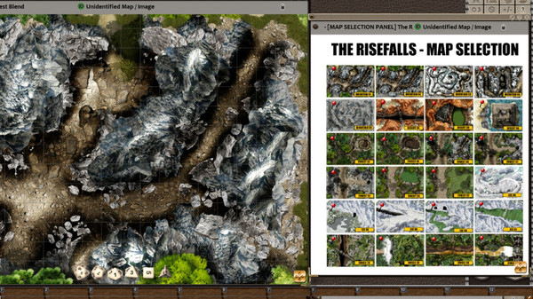 Скриншот из Fantasy Grounds - Meanders Map Pack: The Risefalls (Map Pack)