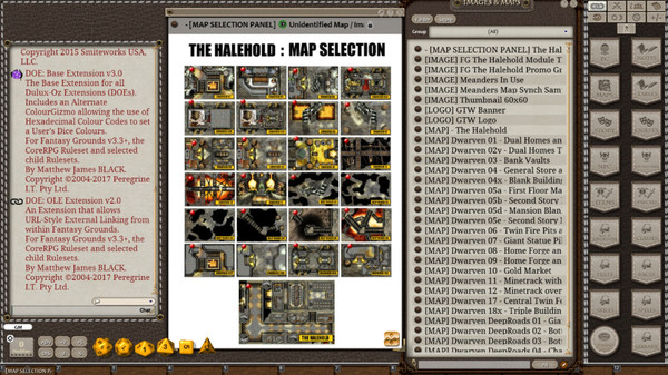 Скриншот из Fantasy Grounds - Meanders Map Pack: The Halehold (Map Pack)