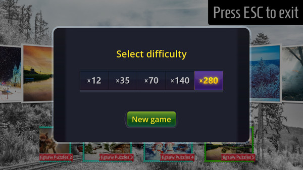 Classic Jigsaw Puzzles game for Linux 1