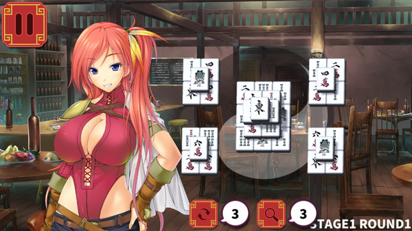Mahjong Strip Solitaire: Harem Guild for linux
