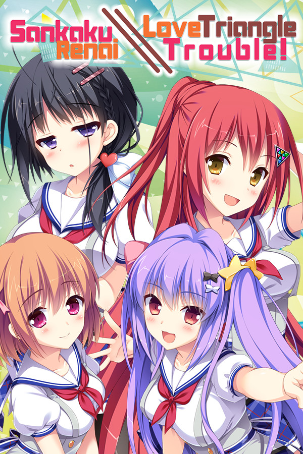 Steam portrait for Sankaku Renai: Love Triangle Trouble.