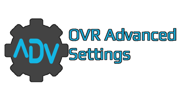 OVR Advanced Settings Logo