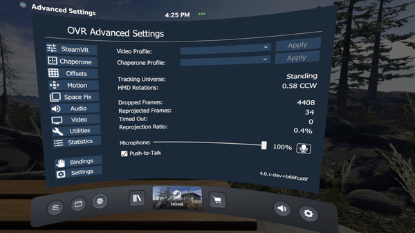 Скриншот из OVR Advanced Settings