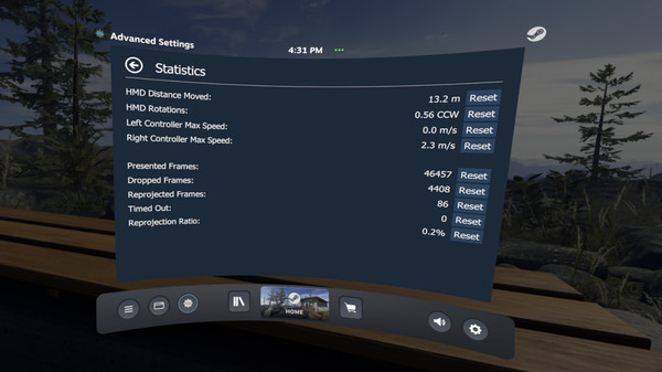 Скриншот из OVR Advanced Settings