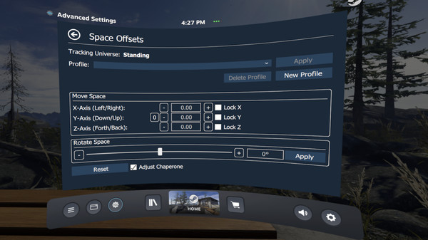 Скриншот из OVR Advanced Settings