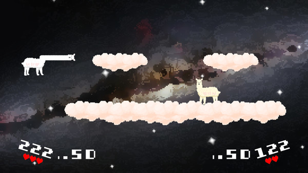 Скриншот из Super Alpaca Bros.