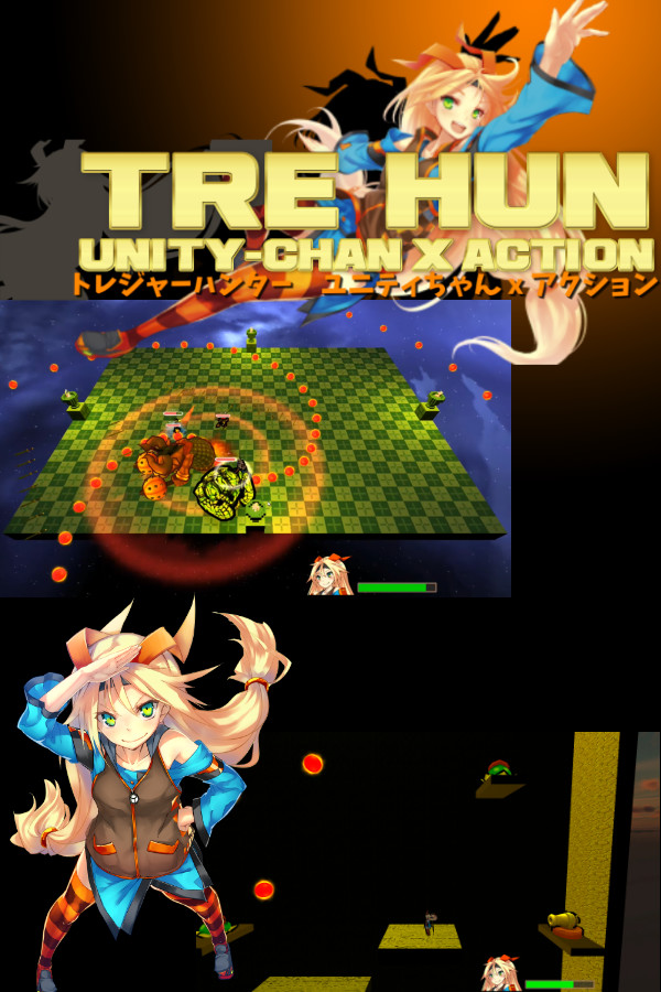 TRE HUN: Unity-Chan x Action for steam