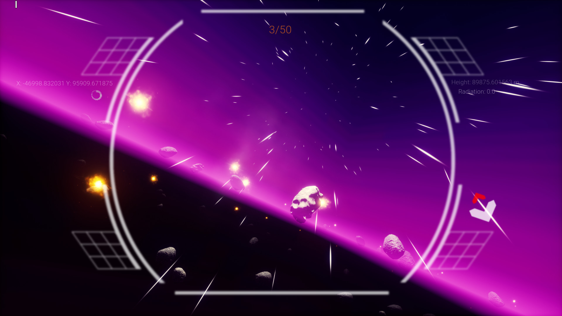 space journey x game