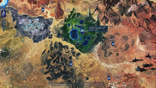 Скриншот из Nomads of the Fallen Star