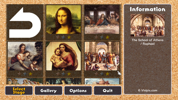 Скриншот из Jigsaw Masterpieces : Masterpieces of World - Renaissance -