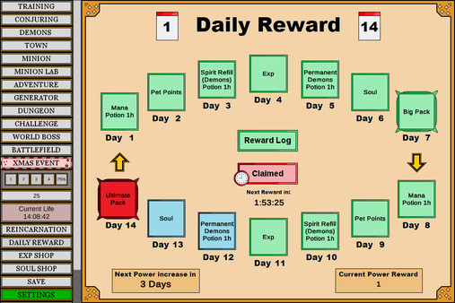 Wizard And Minion Idle game for windows Pc 1