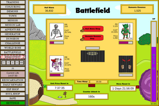Wizard And Minion Idle game for Linux 1