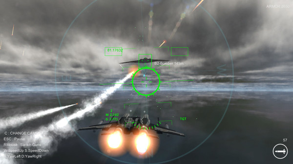 SkyGameChanger-AirCombat II- screenshot