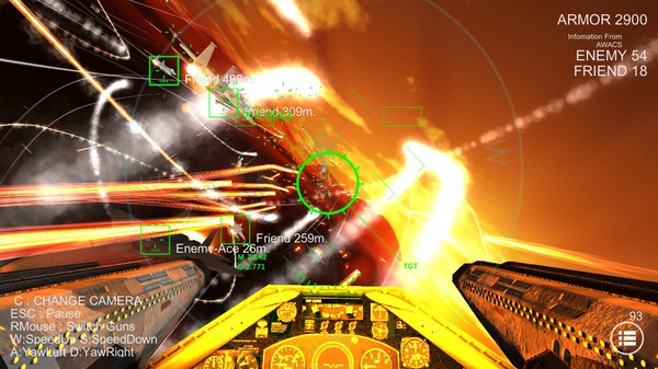 SkyGameChanger-AirCombat II- game for windows Pc 1