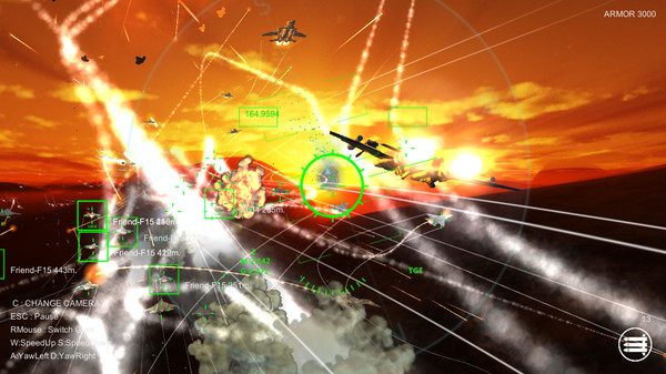 SkyGameChanger-AirCombat II- requirements