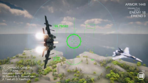 SkyGameChanger-AirCombat II- for linux