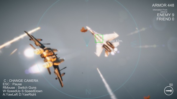 SkyGameChanger-AirCombat II- game for Linux 1